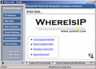 WhereIsIP screenshot